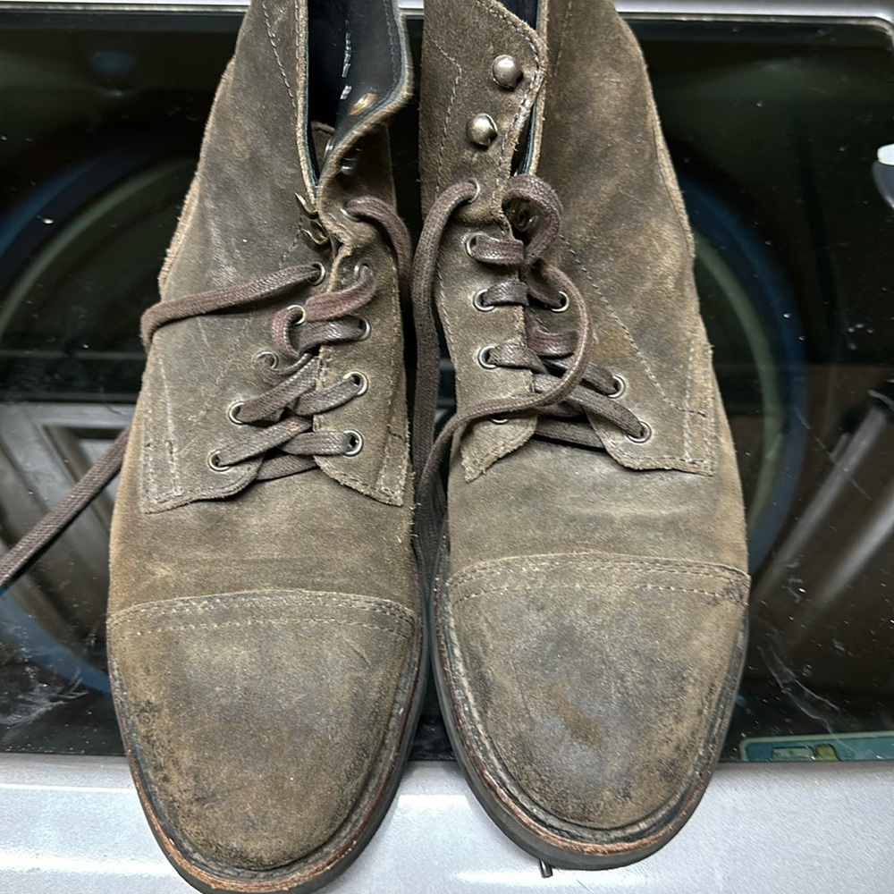 Men’s Thursday boots suede size 8 1/2